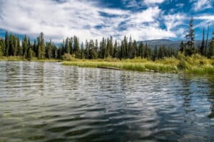 Payette River Inlet near McCall, Idaho in August